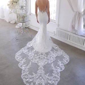 Enzoani wedding dress, blue collection
